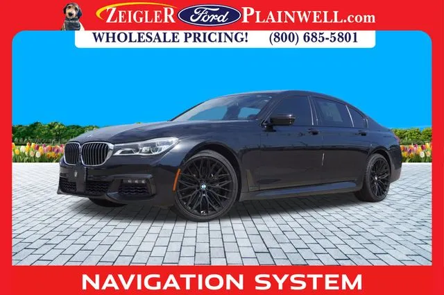 Black 2016 BMW 7 Series 750i xDrive for sale in Plainwell, MI
