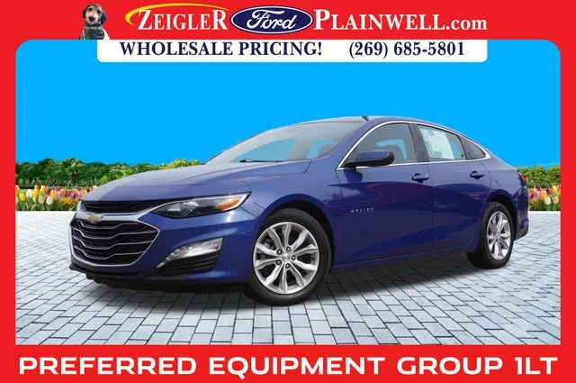 Used 2023 Chevrolet Malibu 1LT with VIN 1G1ZD5ST6PF129814 for sale in Plainwell, MI