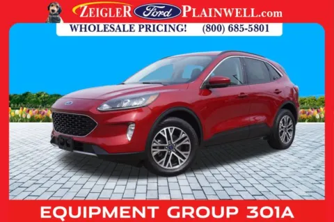 Red 2021 Ford Escape SEL for sale in Plainwell, MI