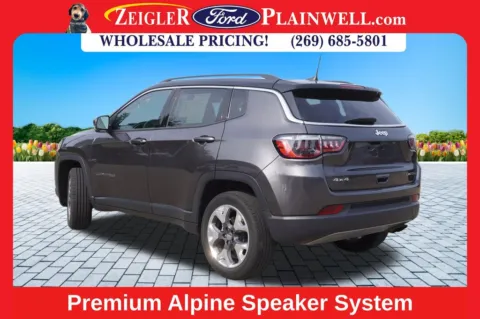 Another view of 2021 Jeep Compass Limited for sale in Plainwell, MI at Zeigler Ford of Plainwell