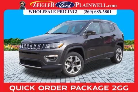 Gray 2021 Jeep Compass Limited for sale in Plainwell, MI