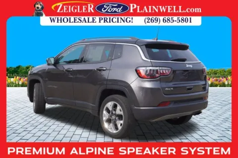 Another view of 2021 Jeep Compass Limited for sale in Plainwell, MI at Zeigler Ford of Plainwell