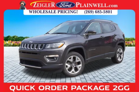 Gray 2021 Jeep Compass Limited for sale in Plainwell, MI
