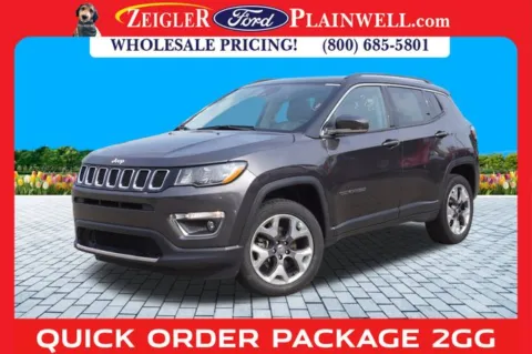Gray 2021 Jeep Compass Limited for sale in Plainwell, MI