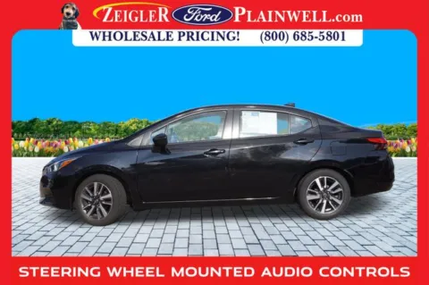 Photos of 2021 Nissan Versa 1.6 SV for sale in Plainwell, MI at Zeigler Ford of Plainwell