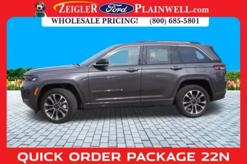 Photos of 2022 Jeep Grand Cherokee Overland for sale in Plainwell, MI at Zeigler Ford of Plainwell