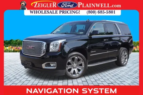 Red 2015 GMC Yukon Denali for sale in Plainwell, MI
