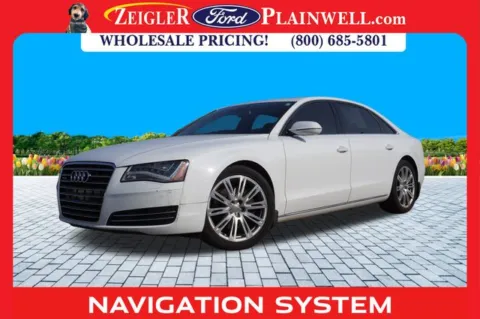 White 2014 Audi A8 L 3.0T for sale in Plainwell, MI