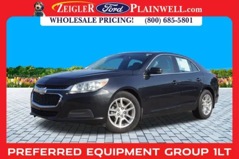 Black 2014 Chevrolet Malibu LT for sale in Plainwell, MI