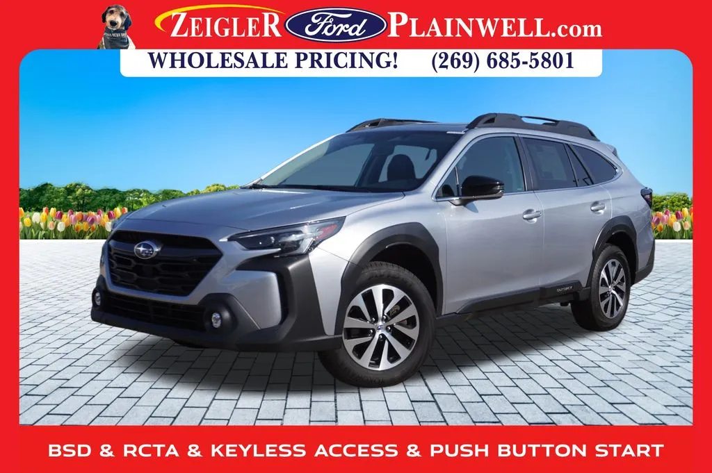 Silver 2023 Subaru Outback Premium for sale in Plainwell, MI