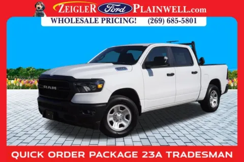 White 2024 Ram 1500 Tradesman for sale in Plainwell, MI