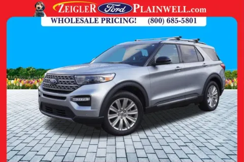Silver 2020 Ford Explorer Limited for sale in Plainwell, MI