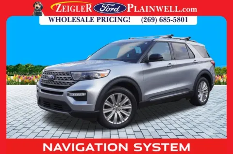 Silver 2020 Ford Explorer Limited for sale in Plainwell, MI
