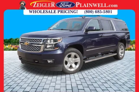 Blue 2018 Chevrolet Suburban LT for sale in Plainwell, MI