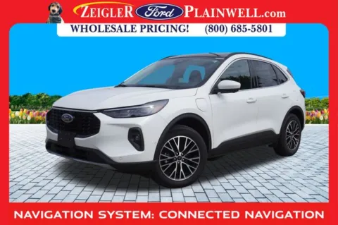White 2023 Ford Escape Plug-In Hybrid for sale in Plainwell, MI