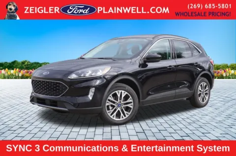 Black 2022 Ford Escape SEL for sale in Plainwell, MI
