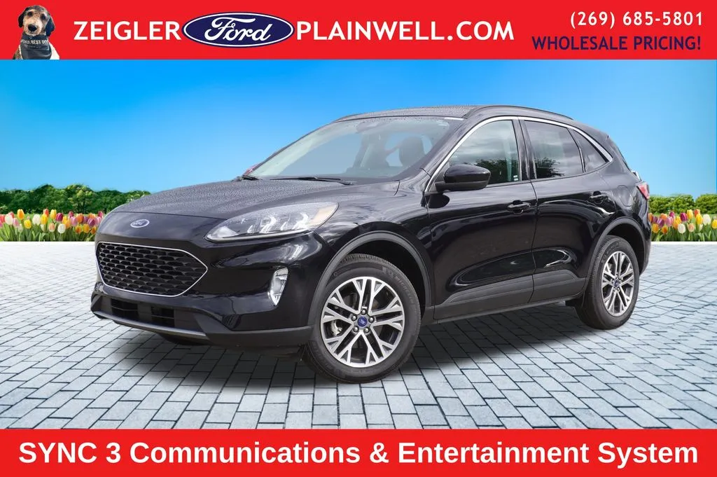 Black 2022 Ford Escape SEL for sale in Plainwell, MI