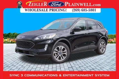 Black 2022 Ford Escape SEL for sale in Plainwell, MI