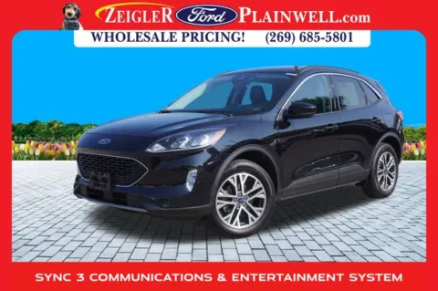 Black 2021 Ford Escape SEL for sale in Plainwell, MI