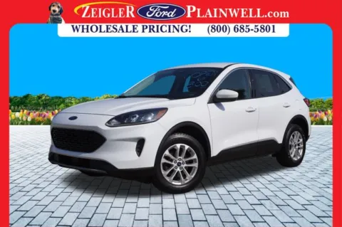 White 2021 Ford Escape SE for sale in Plainwell, MI