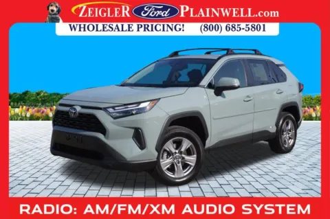 Gray 2023 Toyota RAV4 Hybrid XLE for sale in Plainwell, MI