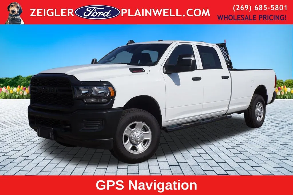 White 2024 Ram 3500 Tradesman for sale in Plainwell, MI