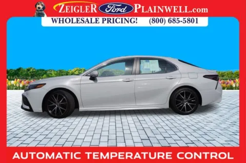 Photos of 2022 Toyota Camry Hybrid SE for sale in Plainwell, MI at Zeigler Ford of Plainwell