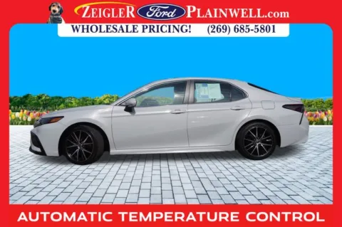 Photos of 2022 Toyota Camry Hybrid SE for sale in Plainwell, MI at Zeigler Ford of Plainwell