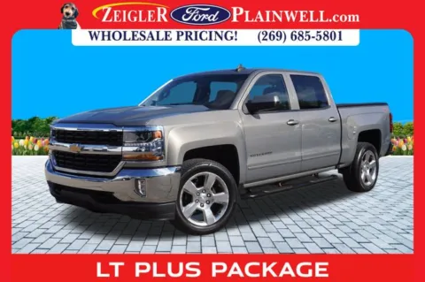 Gray 2017 Chevrolet Silverado 1500 LT for sale in Plainwell, MI