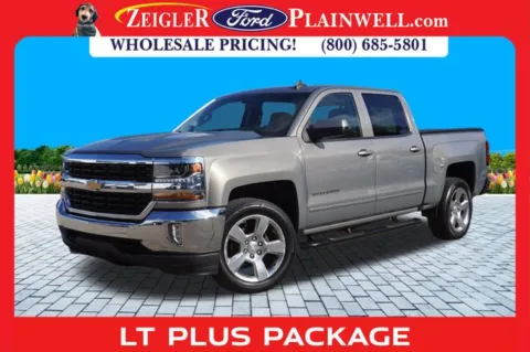 Gray 2017 Chevrolet Silverado 1500 LT for sale in Plainwell, MI