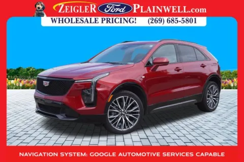 Red 2024 Cadillac XT4 Sport for sale in Plainwell, MI