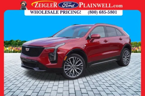 Red 2024 Cadillac XT4 Sport for sale in Plainwell, MI