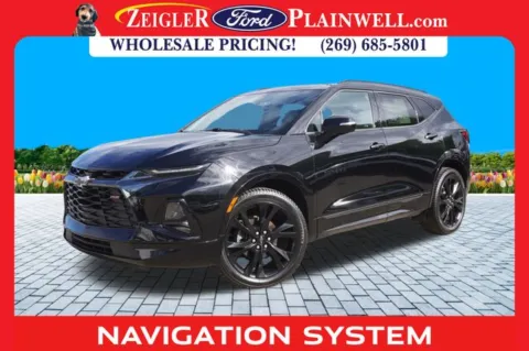 Black 2020 Chevrolet Blazer RS for sale in Plainwell, MI