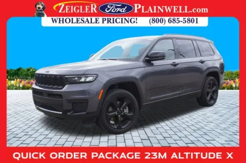 Gray 2023 Jeep Grand Cherokee L Altitude X for sale in Plainwell, MI