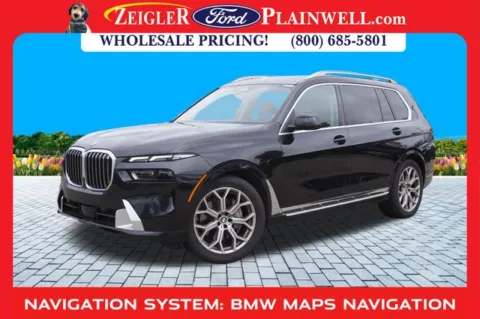 Black 2024 BMW X7 xDrive40i for sale in Plainwell, MI