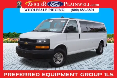 White 2024 Chevrolet Express 3500 LS for sale in Plainwell, MI