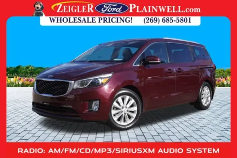 Red 2016 Kia Sedona EX for sale in Plainwell, MI