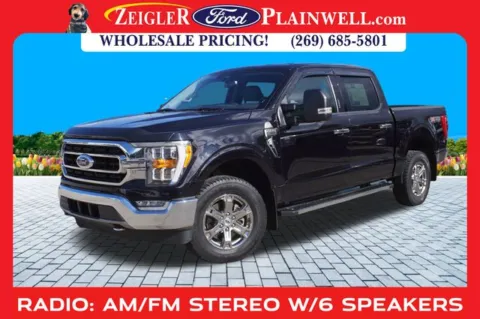 Black 2021 Ford F-150 XLT for sale in Plainwell, MI