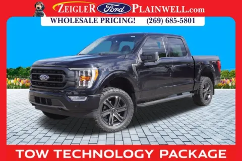 Black 2021 Ford F-150 XLT for sale in Plainwell, MI