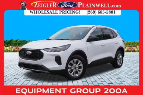 White 2023 Ford Escape Active for sale in Plainwell, MI