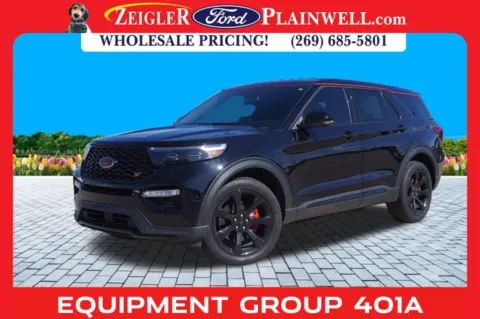 Black 2022 Ford Explorer ST for sale in Plainwell, MI