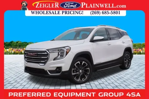 White 2022 GMC Terrain SLT for sale in Plainwell, MI