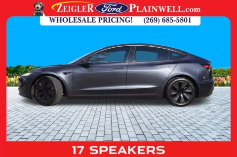 Photos of 2024 Tesla Model 3 Long Range for sale in Plainwell, MI at Zeigler Ford of Plainwell