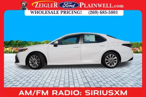 Photos of 2021 Toyota Camry LE for sale in Plainwell, MI at Zeigler Ford of Plainwell