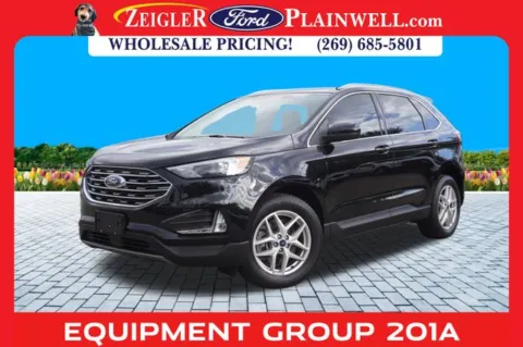 Black 2022 Ford Edge SEL for sale in Plainwell, MI