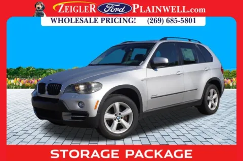 Silver 2009 BMW X5 xDrive30i for sale in Plainwell, MI