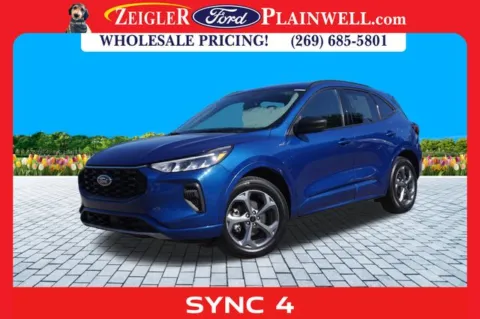 Blue 2023 Ford Escape ST-Line for sale in Plainwell, MI
