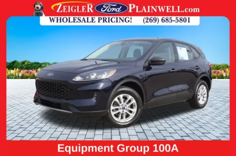 Blue 2021 Ford Escape S for sale in Plainwell, MI