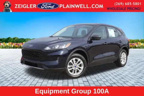 Blue 2021 Ford Escape S for sale in Plainwell, MI
