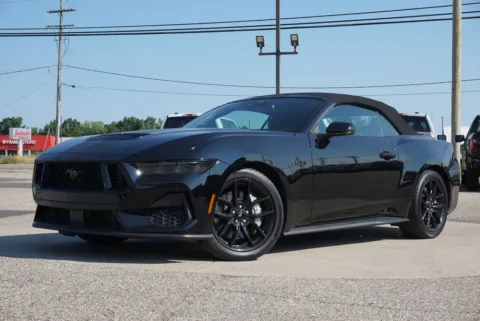 Black 2025 Ford Mustang GT Premium for sale in Plainwell, MI